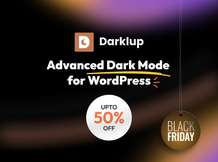 Darklup Best WordPress Black Friday and Cyber Monday Deals
